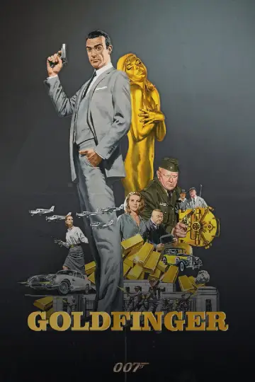 Plakat do filmu "Goldfinger" #915445