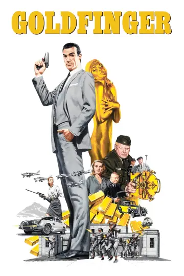 Plakat do filmu "Goldfinger" #964177