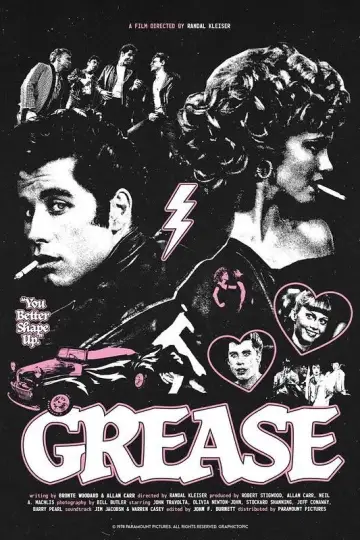 Plakat do filmu "Grease" #1198395
