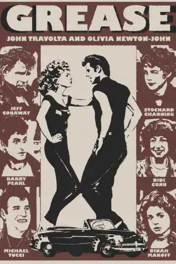 Plakat do filmu "Grease" #1216225