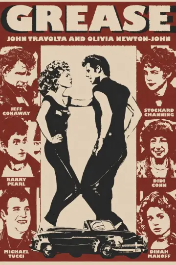 Plakat do filmu "Grease" #1216226