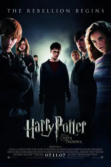 Plakat do filmu "Harry Potter i Zakon Feniksa" #552495
