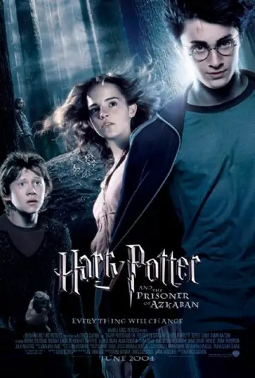 Plakat do filmu "Harry Potter i więzień Azkabanu" #7996