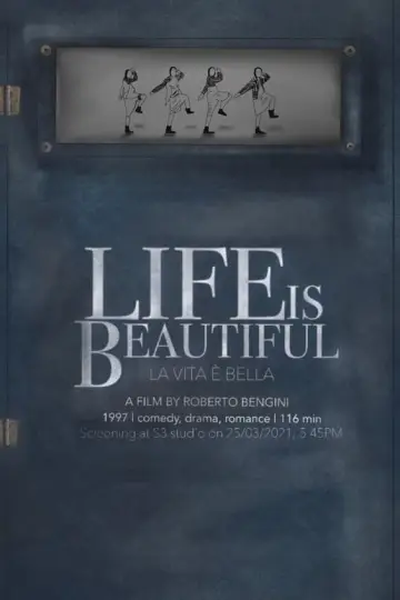Plakat do filmu "Życie jest piękne" #173894