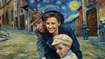 Zasłona do filmu "Życie jest piękne" #1824803