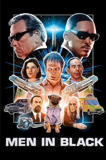 Plakat do filmu "Faceci w czerni" #33596