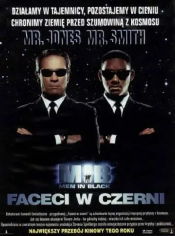Plakat do filmu "Faceci w czerni" #580660