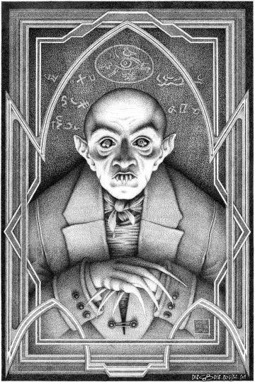 Plakat do filmu "Nosferatu. Symfonia grozy" #201099