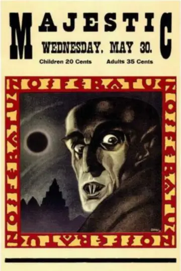 Plakat do filmu "Nosferatu. Symfonia grozy" #201127