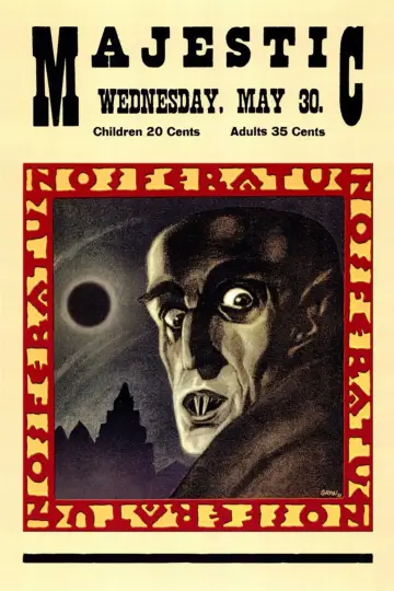 Plakat do filmu "Nosferatu. Symfonia grozy" #201139
