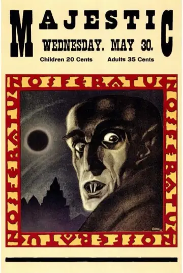 Plakat do filmu "Nosferatu. Symfonia grozy" #676467