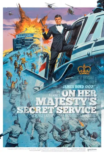 Plakat do filmu "W tajnej służbie Jej Królewskiej Mości" #277103