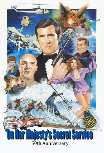Plakat do filmu "W tajnej służbie Jej Królewskiej Mości" #63347