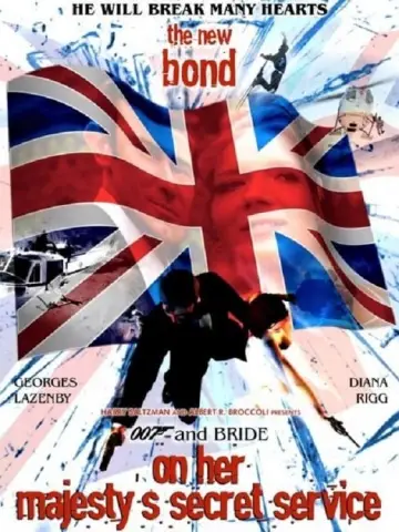 Plakat do filmu "W tajnej służbie Jej Królewskiej Mości" #63350