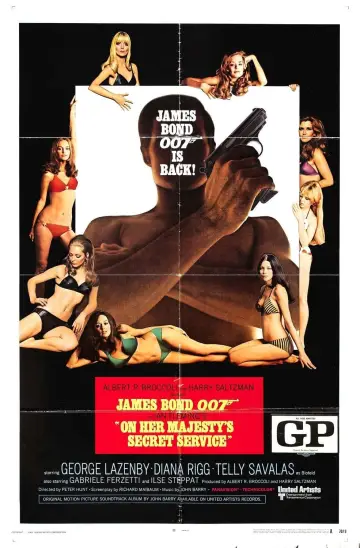 Plakat do filmu "W tajnej służbie Jej Królewskiej Mości" #63360