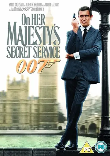 Plakat do filmu "W tajnej służbie Jej Królewskiej Mości" #63364