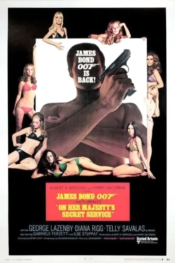 Plakat do filmu "W tajnej służbie Jej Królewskiej Mości" #63372