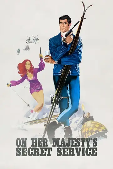 Plakat do filmu "W tajnej służbie Jej Królewskiej Mości" #63375