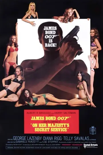 Plakat do filmu "W tajnej służbie Jej Królewskiej Mości" #63377