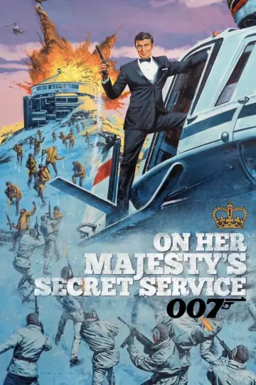Plakat do filmu "W tajnej służbie Jej Królewskiej Mości" #63381