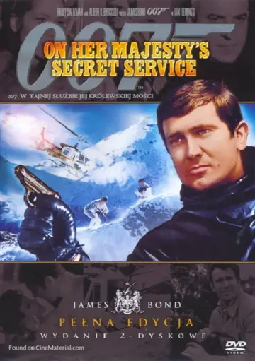 Plakat do filmu "W tajnej służbie Jej Królewskiej Mości" #653810