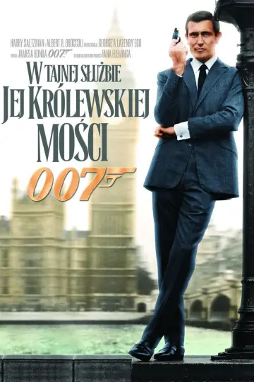 Plakat do filmu "W tajnej służbie Jej Królewskiej Mości" #653811