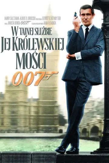 Plakat do filmu "W tajnej służbie Jej Królewskiej Mości" #653812