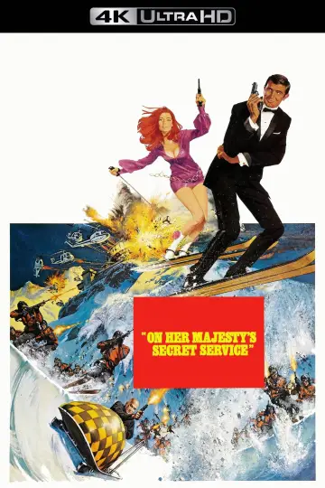 Plakat do filmu "W tajnej służbie Jej Królewskiej Mości" #653819