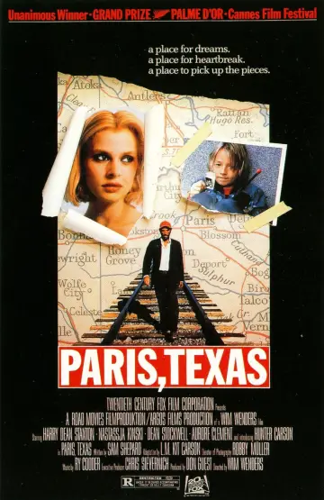 Plakat do filmu "Paryż, Teksas" #101775