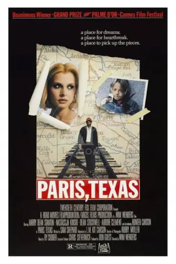 Plakat do filmu "Paryż, Teksas" #101789