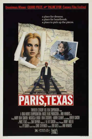 Plakat do filmu "Paryż, Teksas" #101790