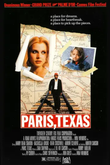 Plakat do filmu "Paryż, Teksas" #101794