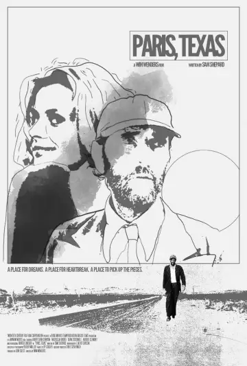 Plakat do filmu "Paryż, Teksas" #1182771
