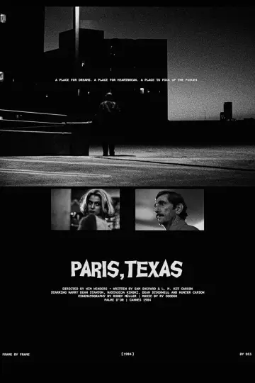 Plakat do filmu "Paryż, Teksas" #1182772