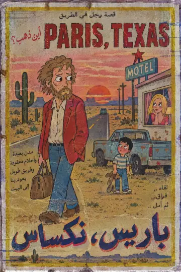 Plakat do filmu "Paryż, Teksas" #1797196