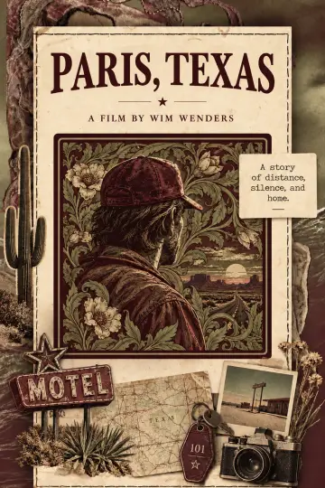 Plakat do filmu "Paryż, Teksas" #1857604