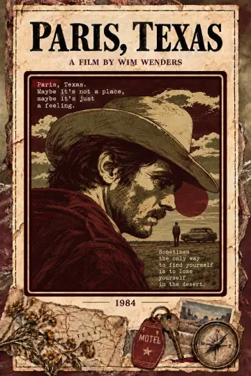 Plakat do filmu "Paryż, Teksas" #1857608