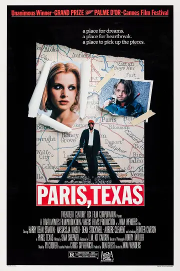 Plakat do filmu "Paryż, Teksas" #734386