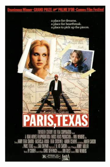 Plakat do filmu "Paryż, Teksas" #734404