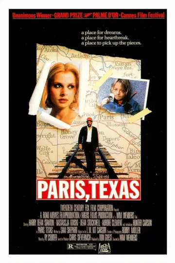 Plakat do filmu "Paryż, Teksas" #734406
