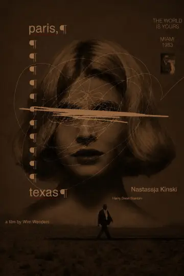 Plakat do filmu "Paryż, Teksas" #917402