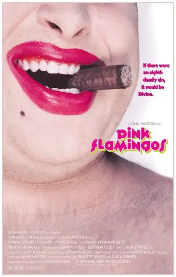 Plakat do filmu "Różowe Flamingi" #1303871