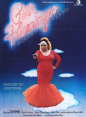 Plakat do filmu "Różowe Flamingi" #296594