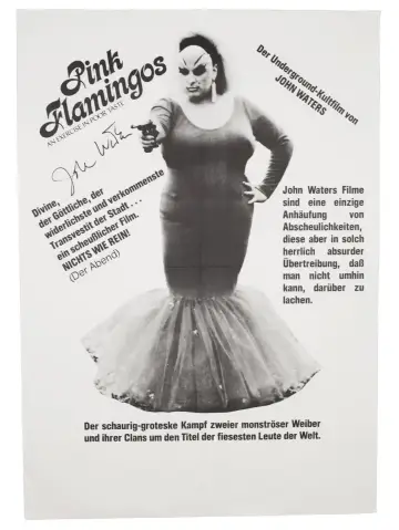 Plakat do filmu "Różowe Flamingi" #296596