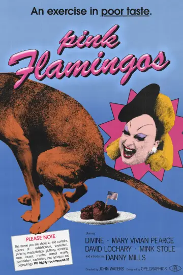 Plakat do filmu "Różowe Flamingi" #612075