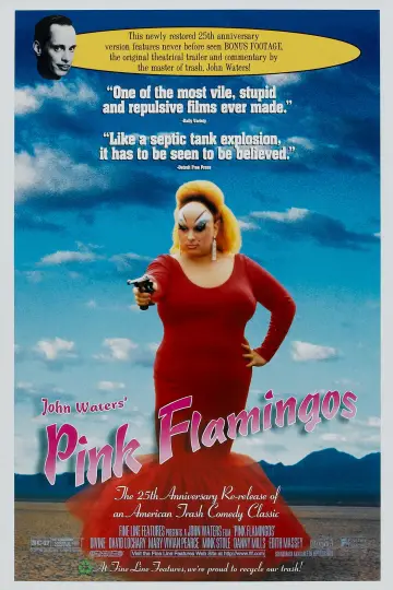 Plakat do filmu "Różowe Flamingi" #612099