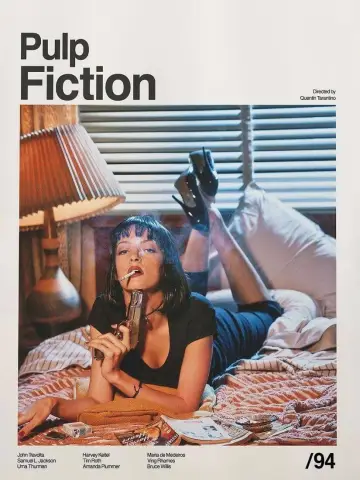 Plakat do filmu "Pulp Fiction" #1155296