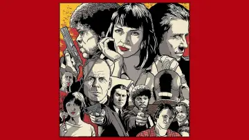 Zasłona do filmu "Pulp Fiction" #172359
