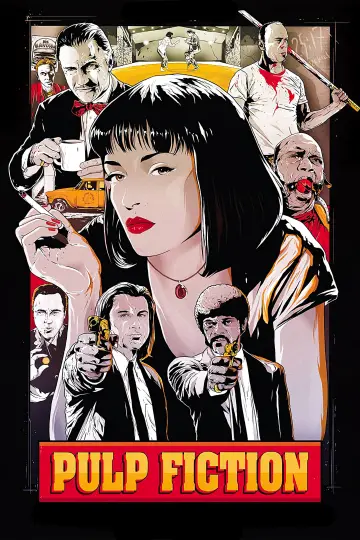 Plakat do filmu "Pulp Fiction" #20497