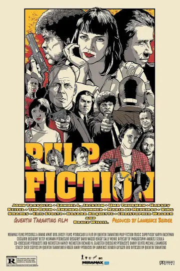 Plakat do filmu "Pulp Fiction" #20506